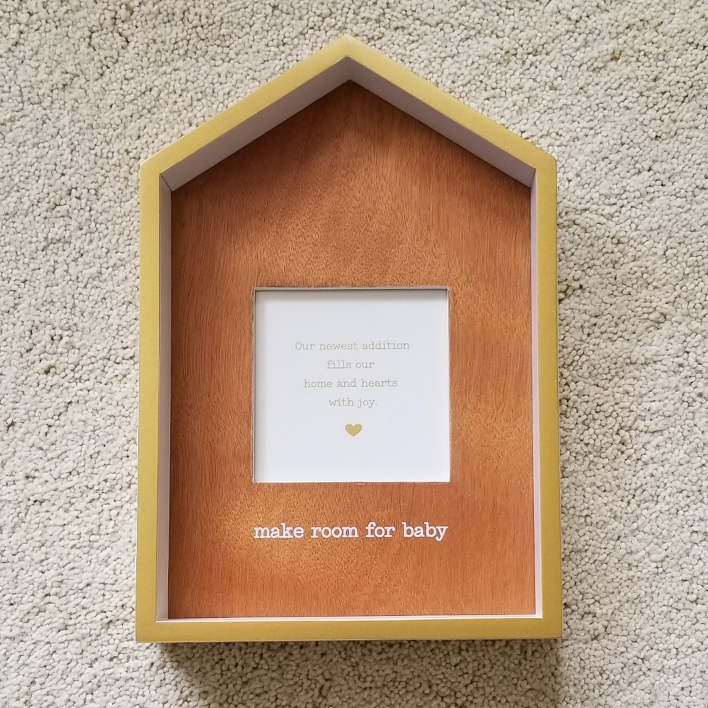 "Make Room for Baby" Hallmark Photo Frame